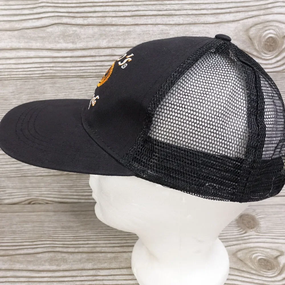 TITO'S‎ HANDMADE VODKA AUSTIN TEXAS LIQUOR PROMO BLACK MESH VENTED HAT CAP